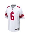 Jaxson Dart New York Giants Nike Spieler Trikot – Weiß