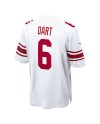 Jaxson Dart New York Giants Nike Spieler Trikot – Weiß
