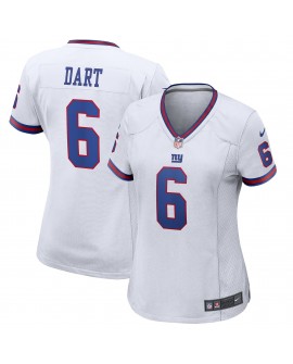 Jaxson Dart New York Giants Nike Damen Alternate Vintage White Spieler Trikot – Weiß