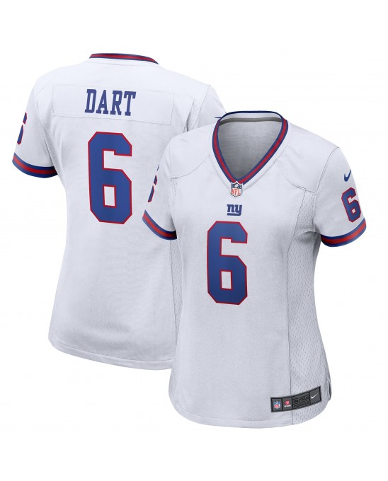 Jaxson Dart New York Giants Nike Damen Alternate Vintage White Spieler Trikot – Weiß
