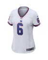 Jaxson Dart New York Giants Nike Damen Alternate Vintage White Spieler Trikot – Weiß