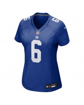 Jaxson Dart New York Giants Nike Damen-Team-Spieler Trikot – Royal