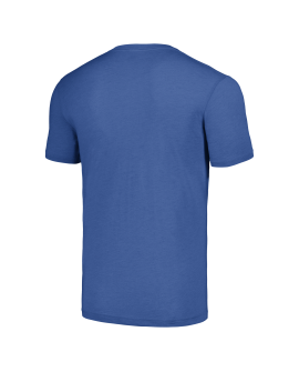 Lawrence Taylor New York Giants Homage Unisex-Karikatur-Tri-Blend-T-Shirt für pensionierte Spieler – Royalblau