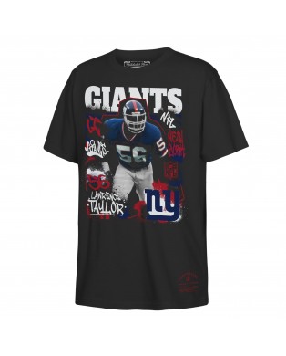 Lawrence Taylor New York Giants Mitchell & Ness Jugend-Starspieler-T-Shirt – Schwarz