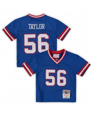 Lawrence Taylor New York Giants Mitchell & Ness Kleinkind 1986 Retired Legacy Trikot – Royalblau