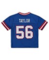 Lawrence Taylor New York Giants Mitchell & Ness Kleinkind 1986 Retired Legacy Trikot – Royalblau