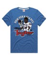 Lawrence Taylor New York Giants Homage Unisex Retired Spieler Classic Cartoon Tri-Blend T-Shirt – Royalblau