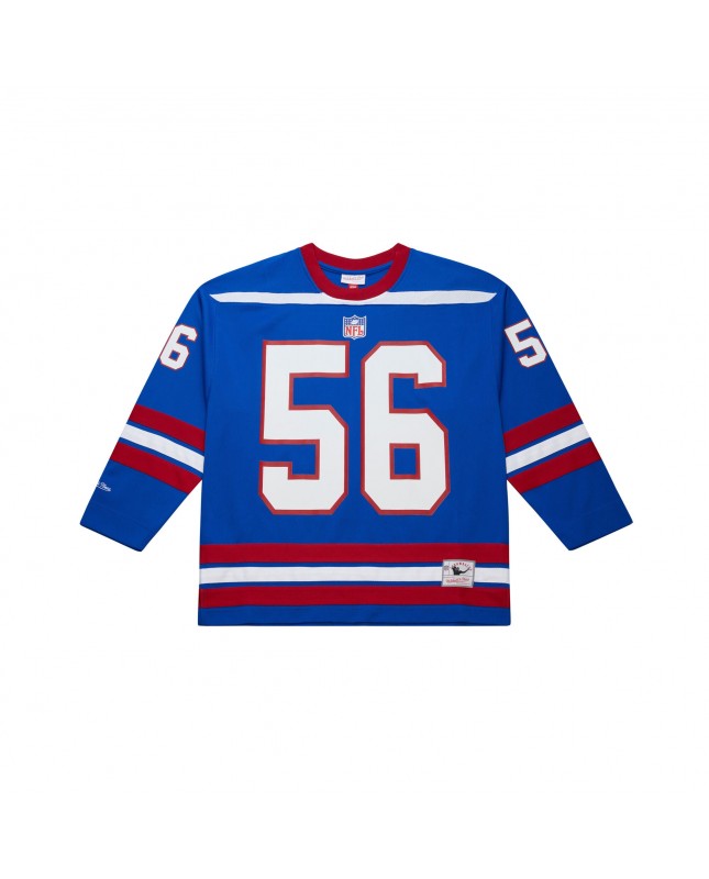 Lawrence Taylor New York Giants Mitchell & Ness Maxxed Out Modisches Hockey-Trikot – Royalblau