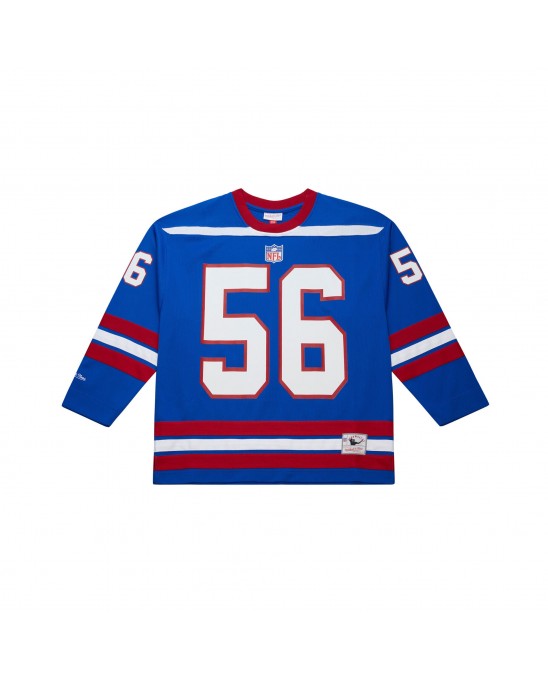 Lawrence Taylor New York Giants Mitchell & Ness Maxxed Out Modisches Hockey-Trikot – Royalblau