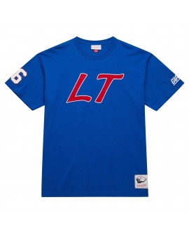 Lawrence Taylor New York Giants Mitchell & Ness Spieler-Spitznamen-T-Shirt im Ruhestand – Royal