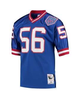 Lawrence Taylor New York Giants 1990 Mitchell & Ness Authentic Throwback-Spielertrikot im Ruhestand – Royalblau