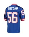 Lawrence Taylor New York Giants 1990 Mitchell & Ness Authentic Throwback-Spielertrikot im Ruhestand – Royalblau