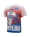 Lawrence Taylor New York Giants Mitchell & Ness Burst Retired Spieler T-Shirt – Grau