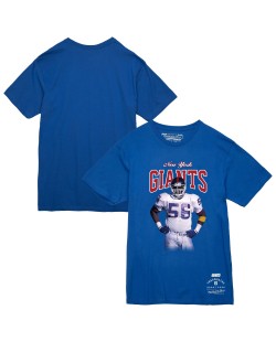 Lawrence Taylor New York Giants Mitchell & Ness Sideline T-Shirt für pensionierte Spieler – Royalblau