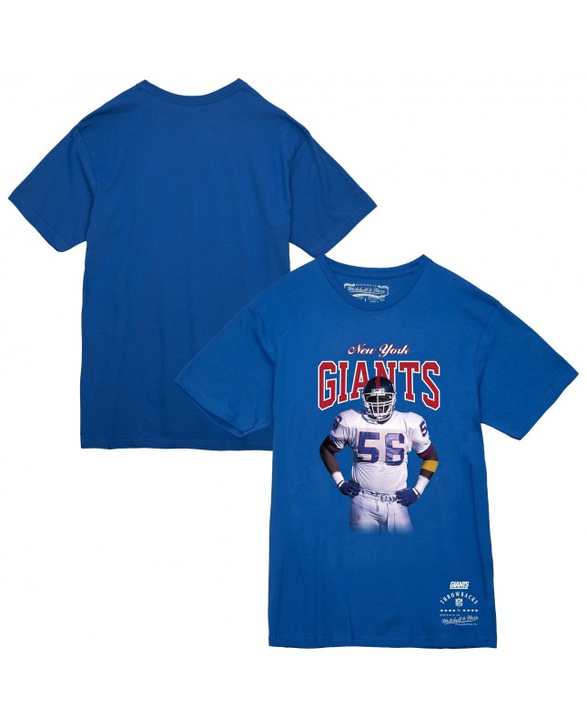 Lawrence Taylor New York Giants Mitchell & Ness Sideline T-Shirt für pensionierte Spieler – Royalblau