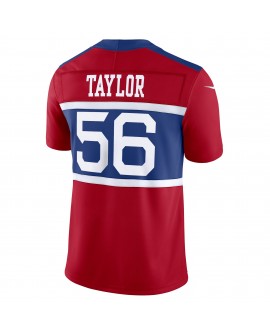 Lawrence Taylor New York Giants Nike Alternate Vapor F.U.S.E. Trikot „Retired Spieler Limited“ – Century Red