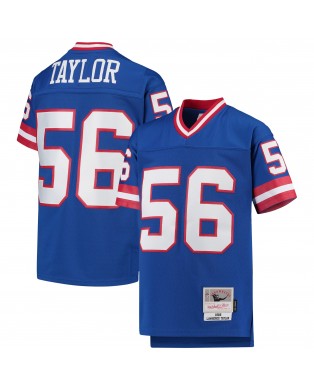 Lawrence Taylor New York Giants Mitchell & Ness Youth 1986 Legacy Trikot für pensionierte Spieler – Royalblau