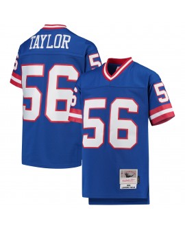 Lawrence Taylor New York Giants Mitchell & Ness Youth 1986 Legacy Trikot für pensionierte Spieler – Royalblau