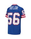 Lawrence Taylor New York Giants Mitchell & Ness Youth 1986 Legacy Trikot für pensionierte Spieler – Royalblau