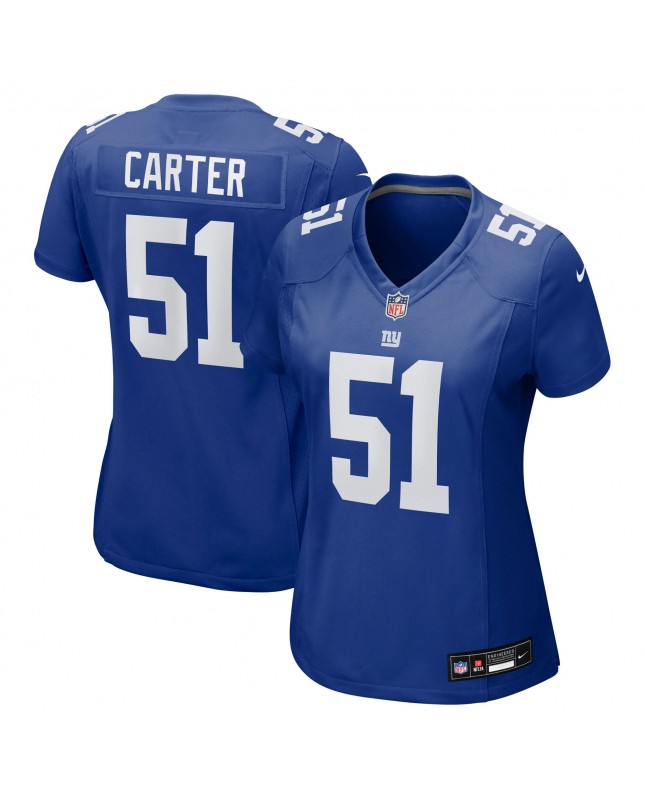Abdul Carter New York Giants Nike First Round Pick Game-Trikot für Damen – Royalblau