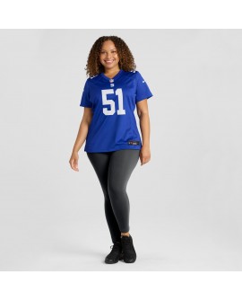 Abdul Carter New York Giants Nike First Round Pick Game-Trikot für Damen – Royalblau