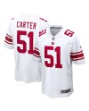 Abdul Carter New York Giants Nike First Round Pick Spieler Trikot – Weiß