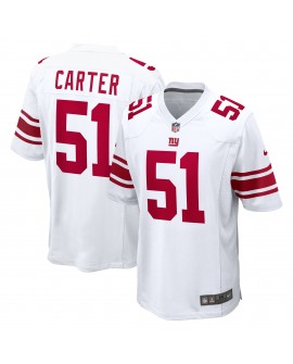 Abdul Carter New York Giants Nike First Round Pick Spieler Trikot – Weiß
