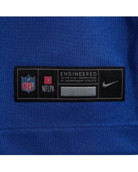 Abdul Carter New York Giants Nike 2025 NFL Draft First Round Pick Game-Trikot – Royalblau