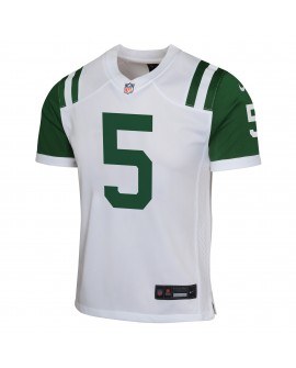 Garrett Wilson New York Jets Nike Jugend-Spieler Trikot – Weiß