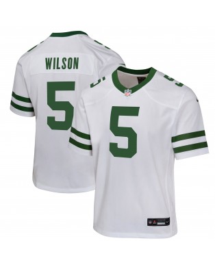 Garrett Wilson New York Jets Nike Jugend-Spieler Trikot – Weiß