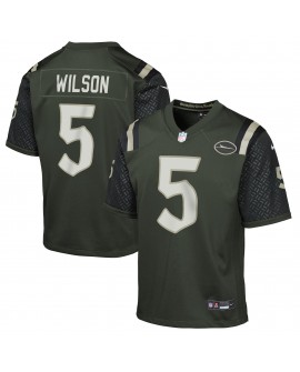 Garrett Wilson New York Jets Nike Jugend-Spieler Trikot aus der Rivalries-Kollektion 2025 – Gotham Green