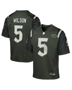 Garrett Wilson New York Jets Nike Jugend-Spieler Trikot aus der Rivalries-Kollektion 2025 – Gotham Green