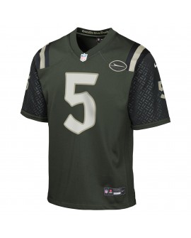 Garrett Wilson New York Jets Nike Jugend-Spieler Trikot aus der Rivalries-Kollektion 2025 – Gotham Green