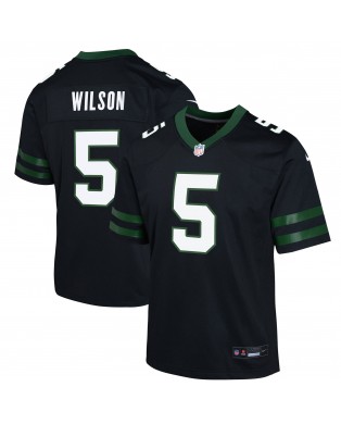 Garrett Wilson New York Jets Nike Jugend-Spieler Trikot – Schwarz