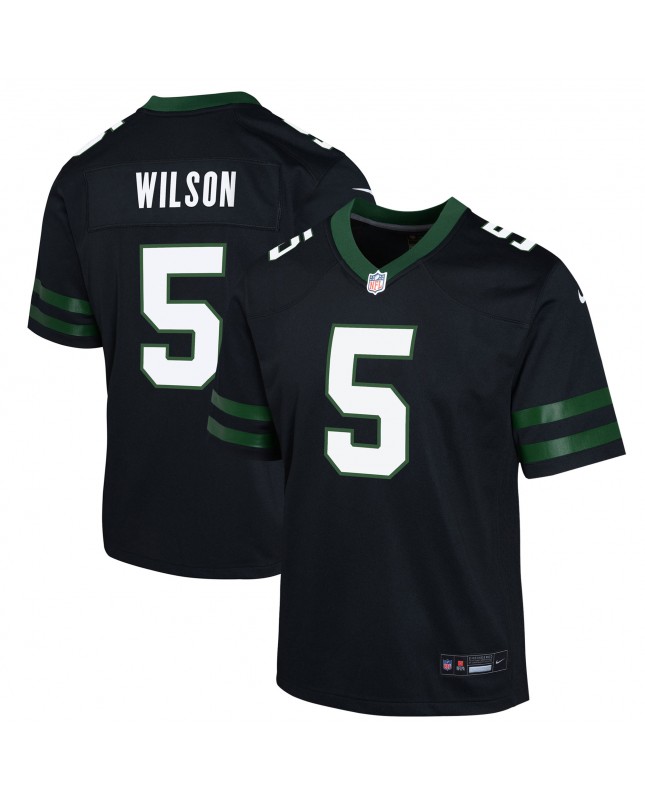 Garrett Wilson New York Jets Nike Jugend-Spieler Trikot – Schwarz