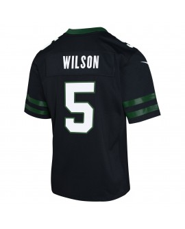 Garrett Wilson New York Jets Nike Jugend-Spieler Trikot – Schwarz