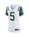 Garrett Wilson New York Jets Nike Classic Alternate Game-Trikot für Damen – Weiß
