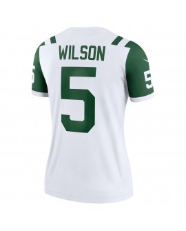 Garrett Wilson New York Jets Nike Alternate Legend Spieler Performance-Oberteil für Damen – Classic Alternate White
