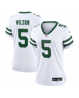 Garrett Wilson New York Jets Nike Damen-Spieler Trikot – Legacy White