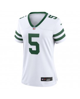 Garrett Wilson New York Jets Nike Damen-Spieler Trikot – Legacy White