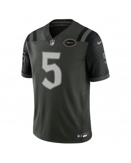 Garrett Wilson New York Jets Nike 2025 Rivalries Collection Limited Trikot – Gotham Green
