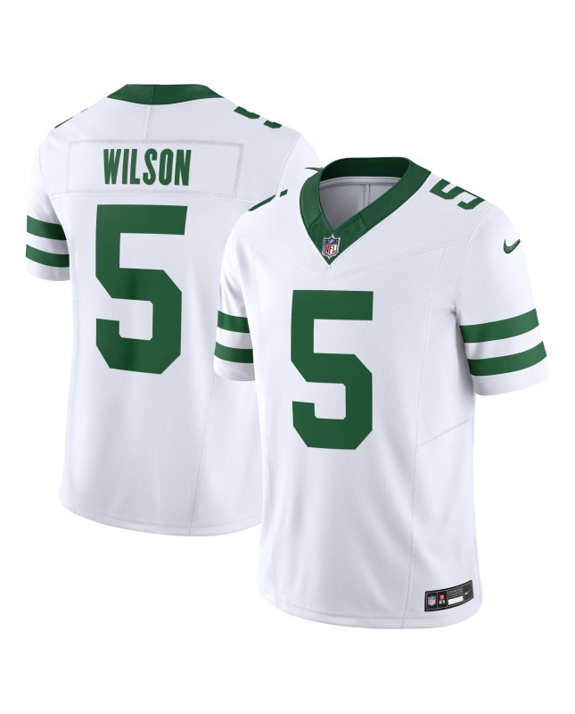 Garrett Wilson New York Jets Nike Vapor F.U.S.E. Limitiertes Trikot – Legacy White