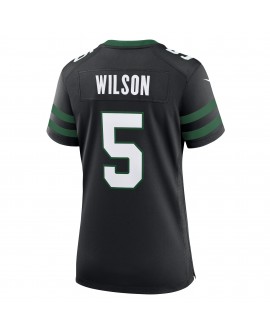 Garrett Wilson New York Jets Nike Damen-Ausweichtrikot – Legacy Black