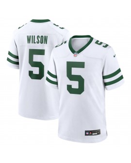 Garrett Wilson New York Jets Nike Spieler Trikot – Legacy Weiß