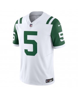 Garrett Wilson New York Jets Nike Classic Alternate Vapor F.U.S.E. Limitiertes Trikot – Weiß