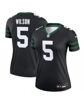 Garrett Wilson New York Jets Nike Alternate Legend Spieler Performance-Oberteil für Damen – Legacy Black