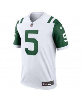 Garrett Wilson New York Jets Nike Legend Spieler Performance Top – Weiß
