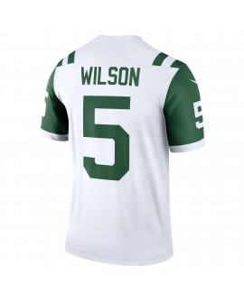 Garrett Wilson New York Jets Nike Legend Spieler Performance Top – Weiß