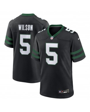 Garrett Wilson New York Jets Nike Alternative Game-Trikot – Legacy Black