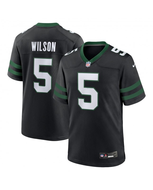 Garrett Wilson New York Jets Nike Alternative Game-Trikot – Legacy Black